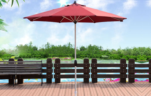 Tư vấn cách chọn mua ô ngoài trời cho sân vườn thêm xinh