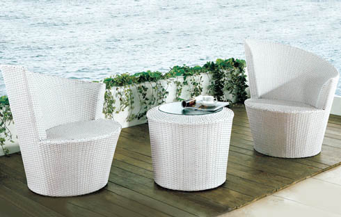 Thưởng ngoạn 4 mẫu bàn ghế mây sân vườn dành cho 2 người đẹp mê li