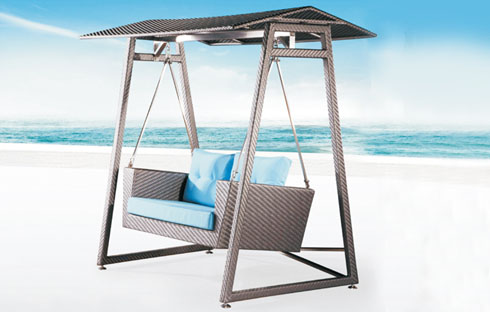 Cận cảnh vẻ đẹp của bộ xích đu nghệ thuật có mái che đang hot nhất thị trường