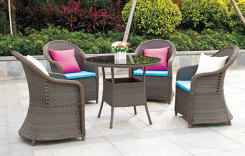 Các mẫu bàn ghế sân vườn nhựa giả mây đang khuynh đảo thị trường 2017