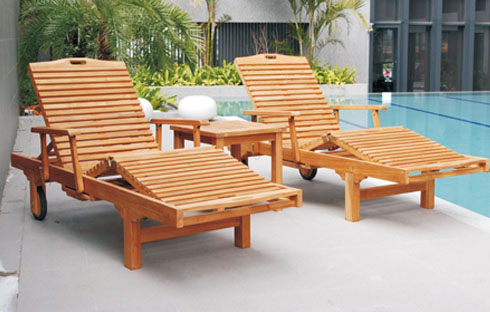 Mẫu giường bể bơi gỗ gấp khúc thịnh hành nhất thị trường hiện nay