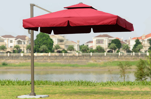 Giới thiệu 6 mẫu ô che nắng lệch tâm cho sân vườn hiện đại