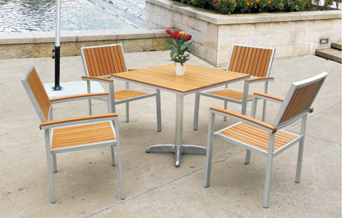 Mẫu bàn ghế café sân vườn đẹp ấn tượng đón hè 2017