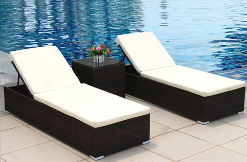 Thưởng thức ngày hè náo nhiệt cùng mẫu giường bể bơi thiết kế ấn tượng