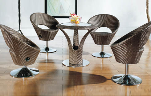 Bàn ghế mây sân vườn – lựa chọn hot nhất trong hè 2017