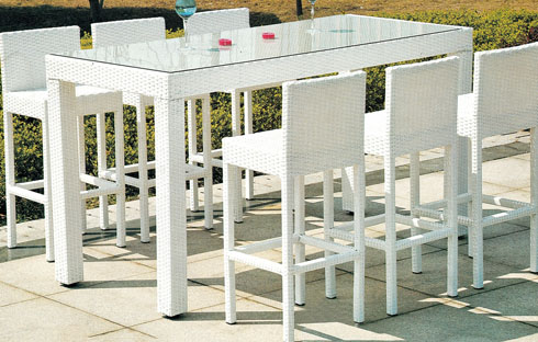 Vì sao bàn ghế sân vườn cao cấp nhựa giả mây luôn được ưa chuộng?