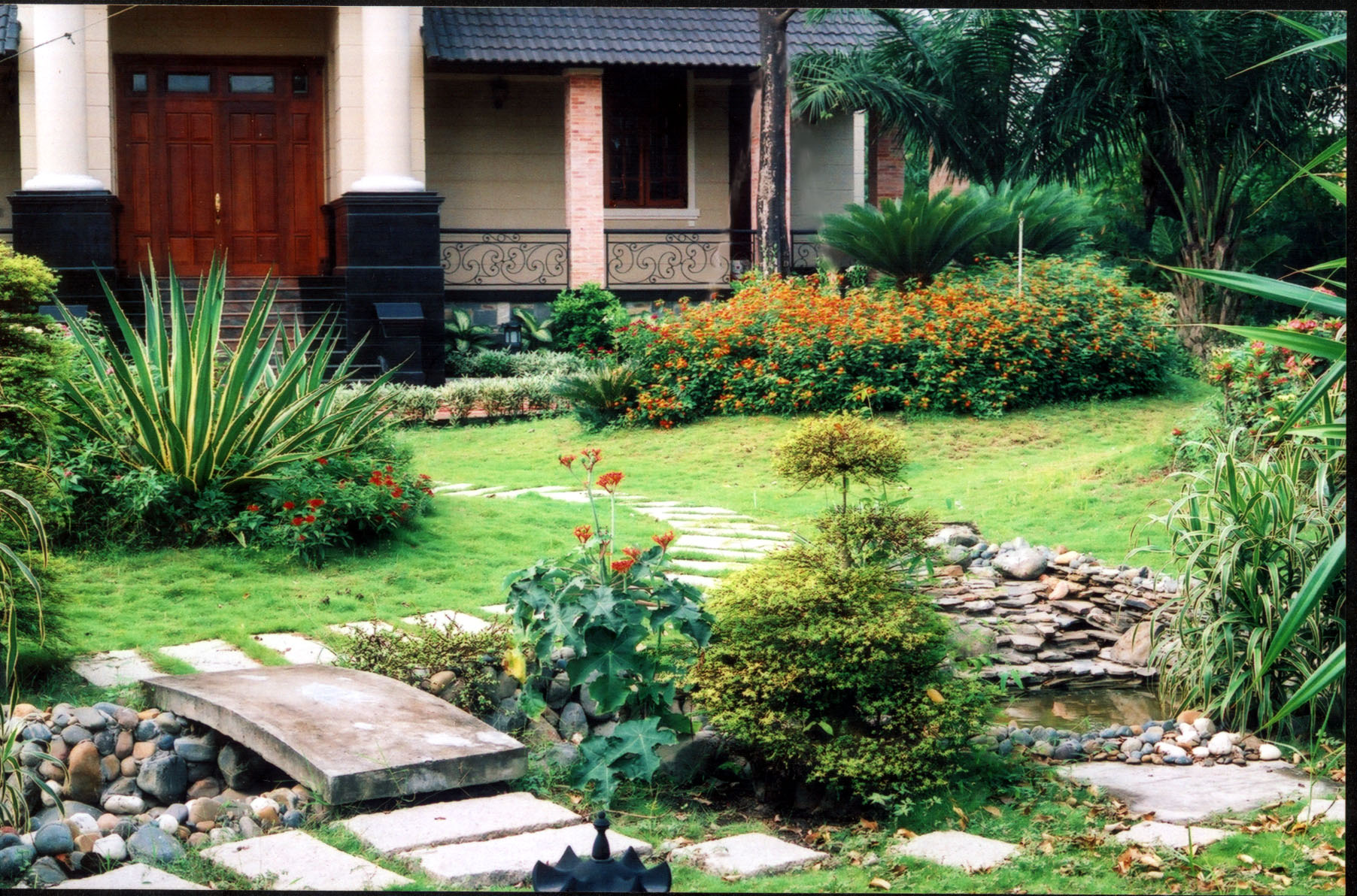 Một số mẹo thiết kế sân vườn hợp phong thuỷ có thể bạn chưa biết