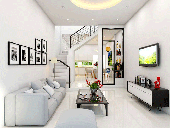 Một số cách trang trí phòng khách nhà ống đẹp bạn nên biết