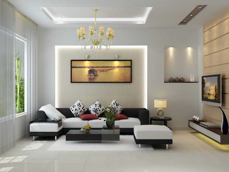 Chiều cao của trần nhà phụ thuộc vào kiểu nhà