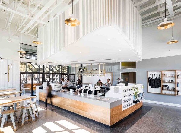 Quầy bar café đẹp thiết kế độc lập