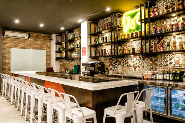 Tạo điểm nhấn trong thiết kế quán café