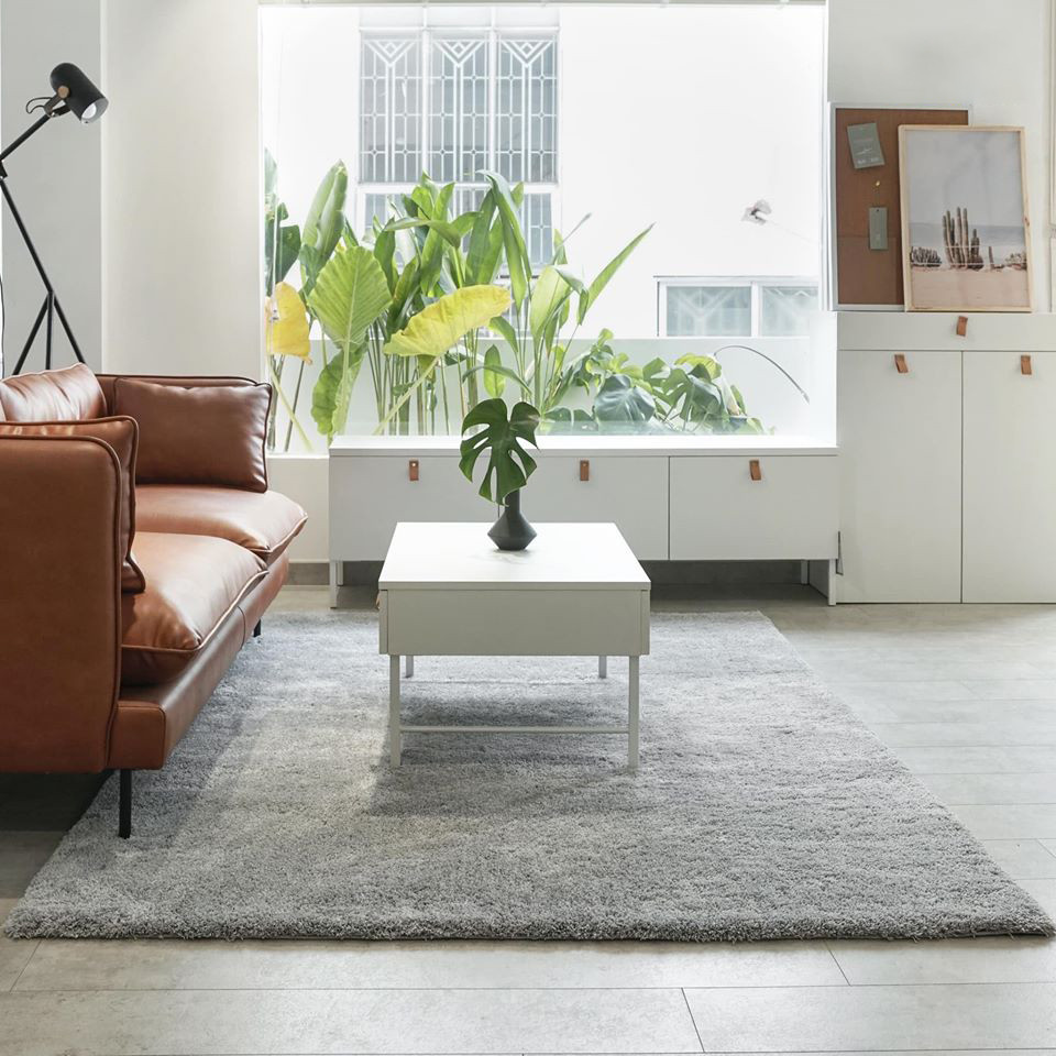 Thảm trải sàn dày dặn