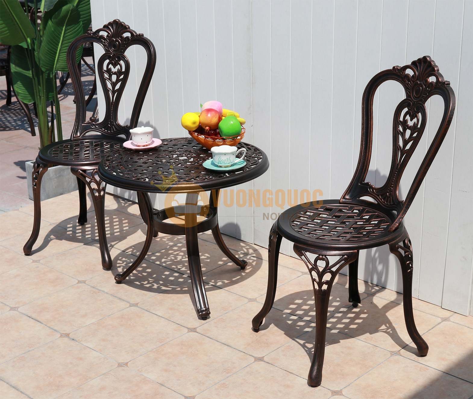 Bàn ghế café mini