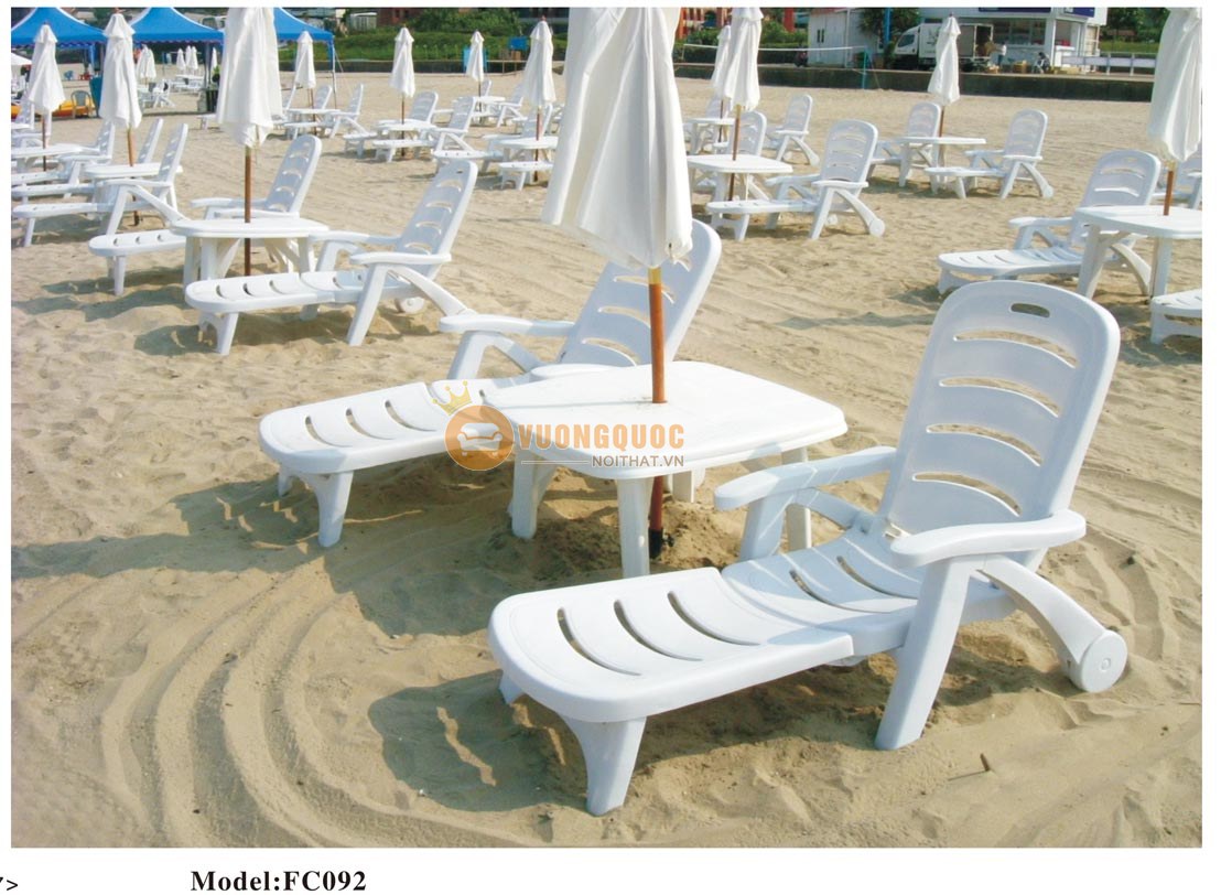 Ghế nằm ngoài trời phong cách hiện đại