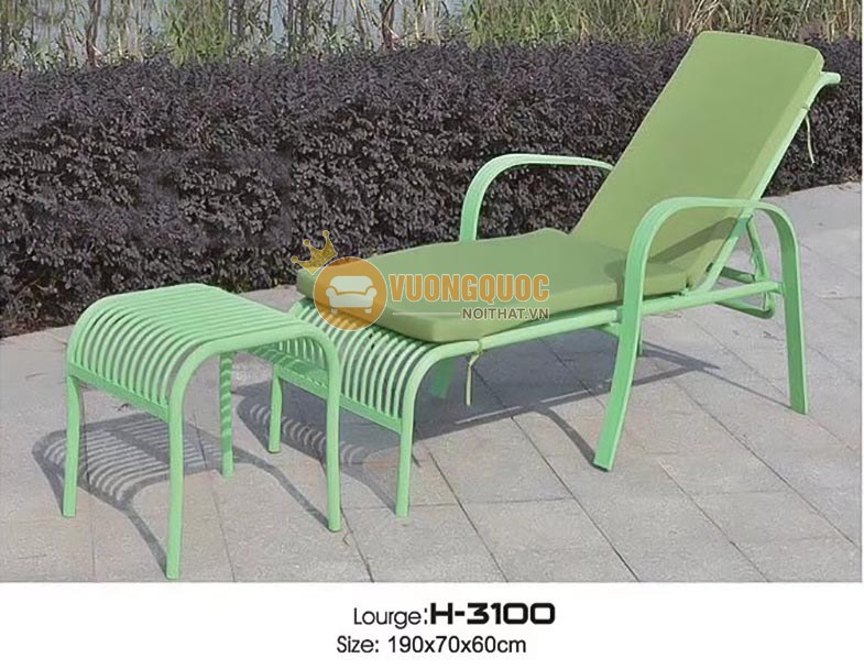 Ghế nằm ngoài trời phong cách hiện đại