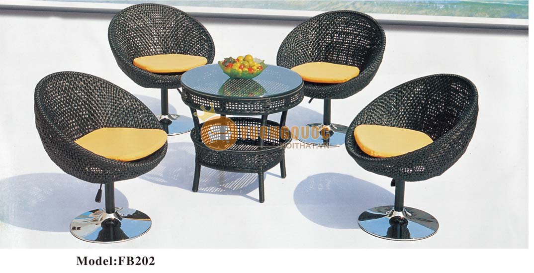 Bộ bàn ghế ngoài trời sang trọng đẳng cấp