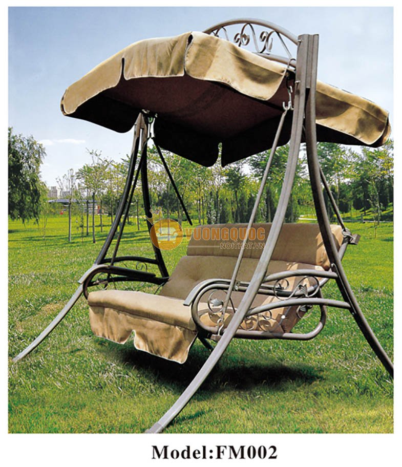 Xích đu ngoài trời bằng sắt