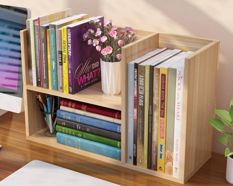 Khéo tay hay làm với 5 mẫu tủ đựng sách bằng gỗ handmade cực đơn giản