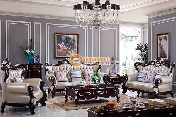 Lựa chọn màu sắc cho sofa tân cổ điển đẹp