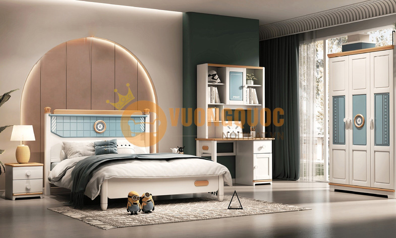 Vi sao nên sắm giường ngủ cho bé trai?