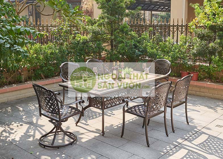 Bộ bàn ghế sân vườn sang trọng ZXM15011BH0263