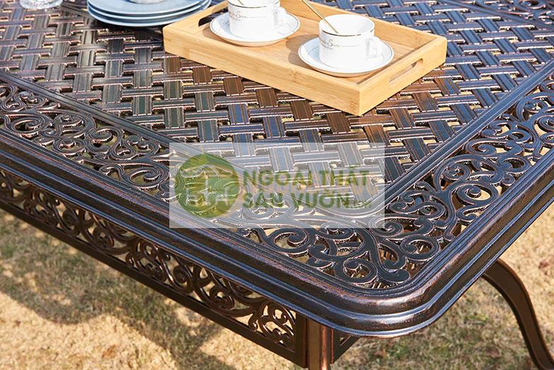 Bộ bàn ghế ngoài trời hiện đại hợp kim ZXM175H0263