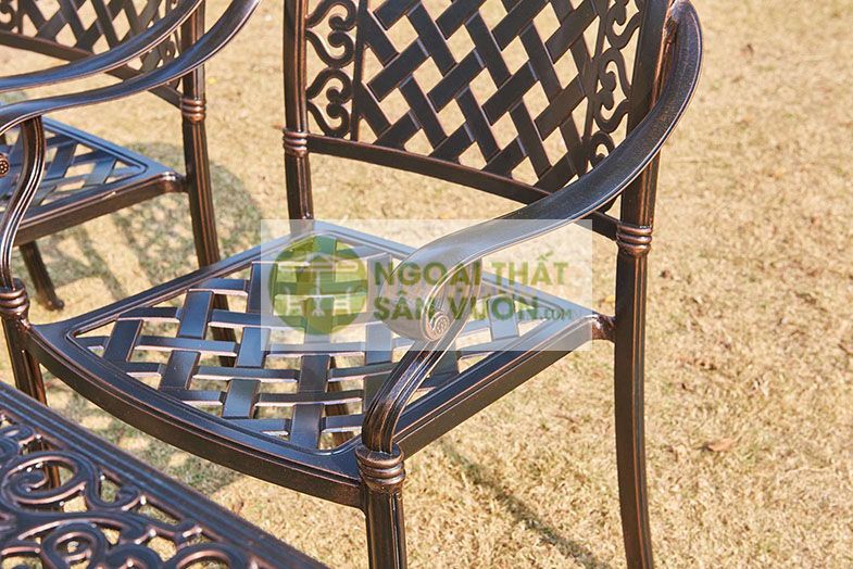 Bộ bàn ghế ngoài trời hiện đại hợp kim ZXM175H0263