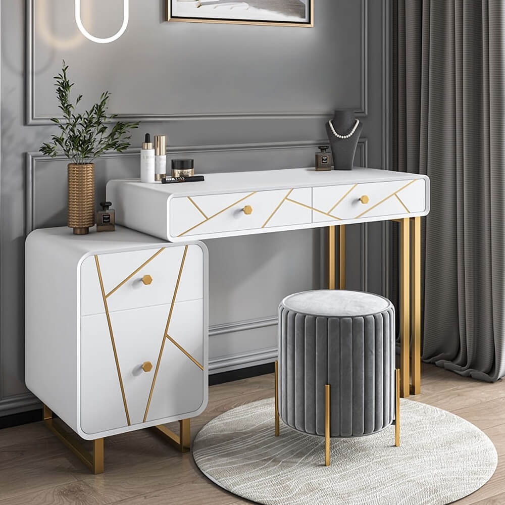 Ghế bàn trang điểm cao cấp dạng đôn