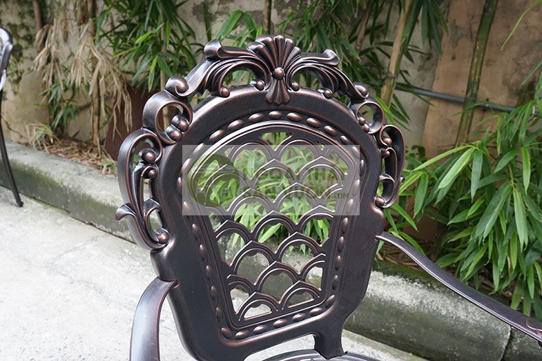 Bộ bàn ghế ngoài trời hoa văn độc đáo ZXM186FK071-1