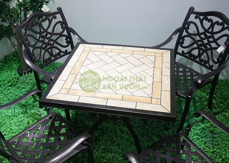 Bộ bàn ghế sân vườn cao cấp ZXM485FK073