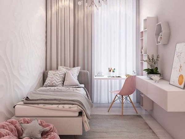Trang trí phòng ngủ nhỏ cho nữ đơn giản mà đẹp với đồ handmade