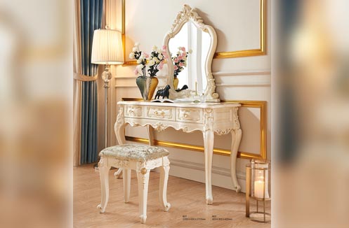 Bàn trang điểm mini gỗ truyền thống