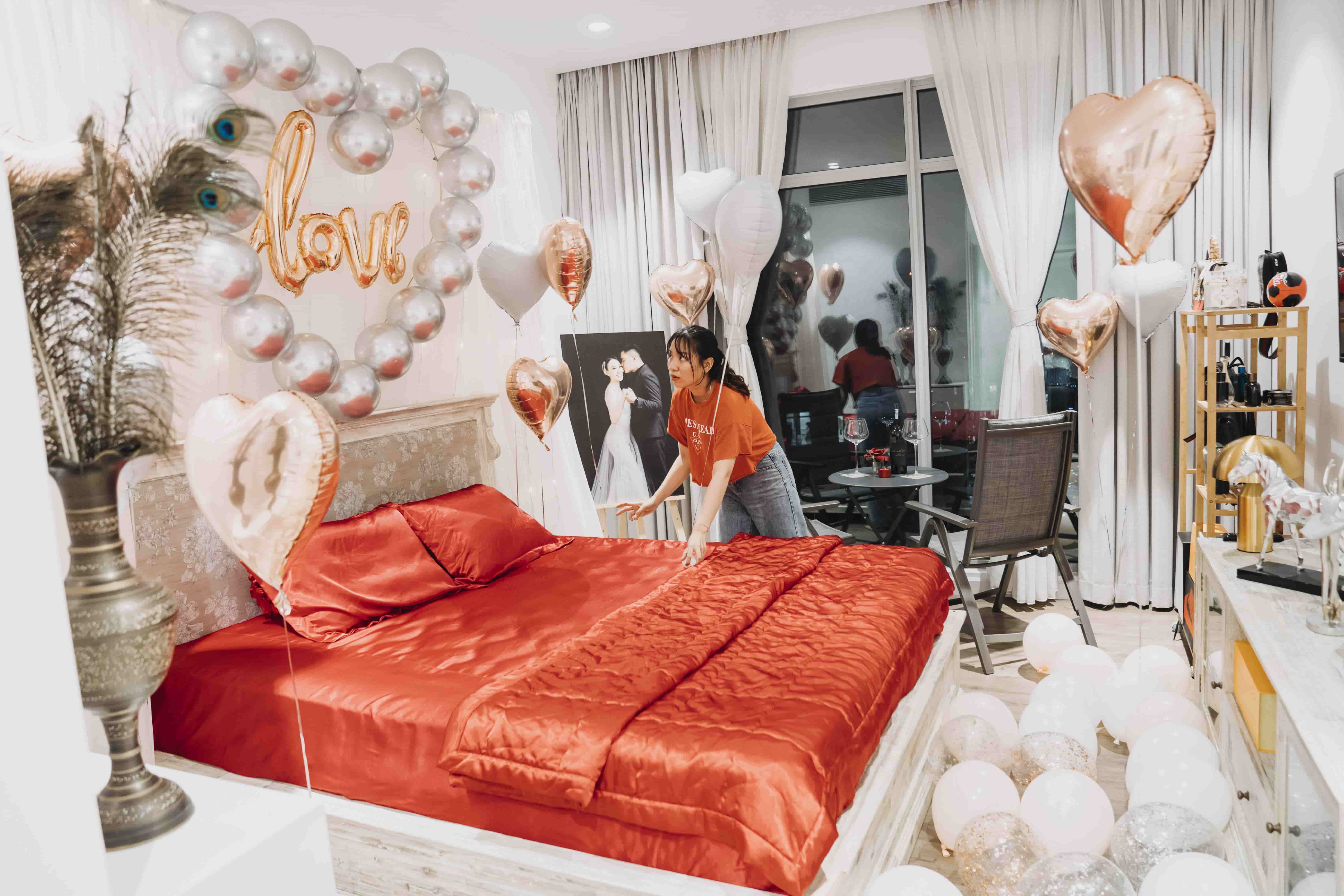 Khám phá 6 mẫu trang trí phòng cưới đẹp nhất cho vợ chồng lãng mạn